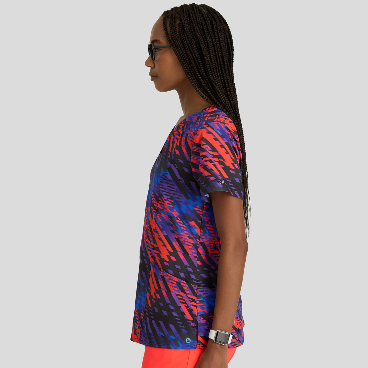 Thrive Print Top | Radiant Prism