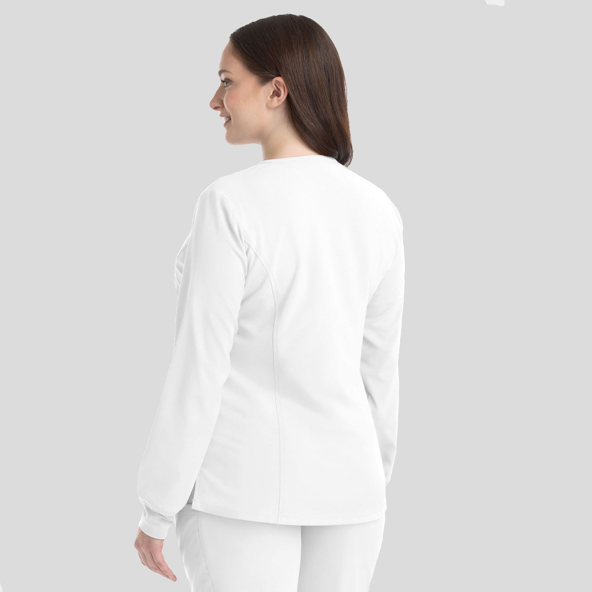 Womenβs Snap Jacket | White