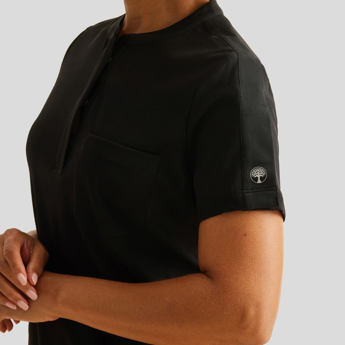 Women's Kate Scrub Top | Black