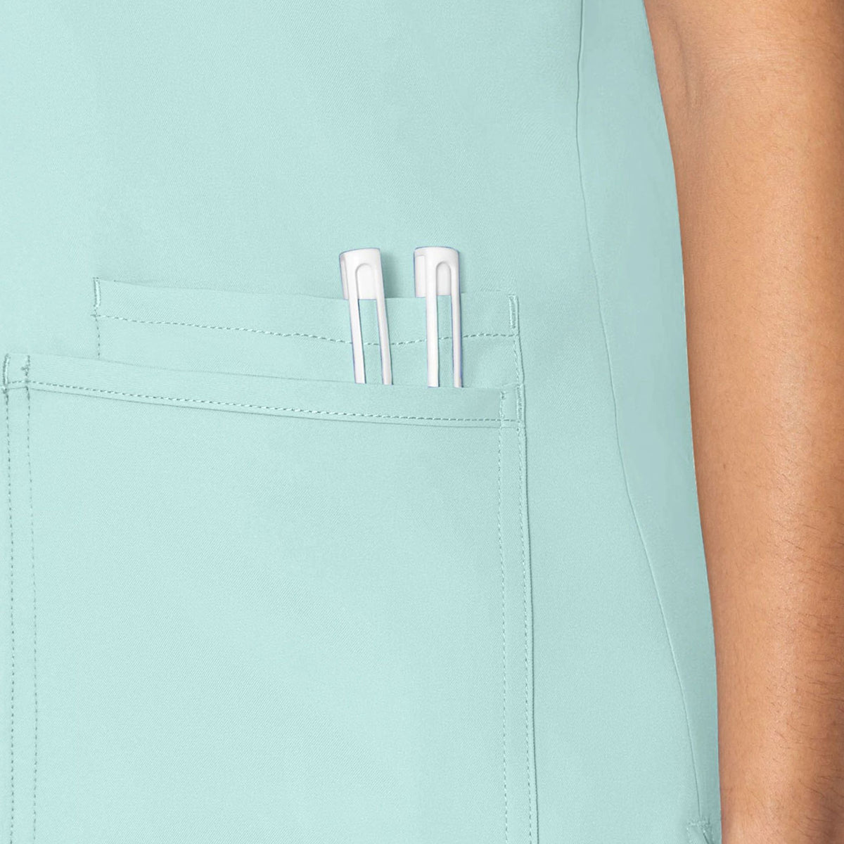 3 Pocket Top | Arctic Aqua