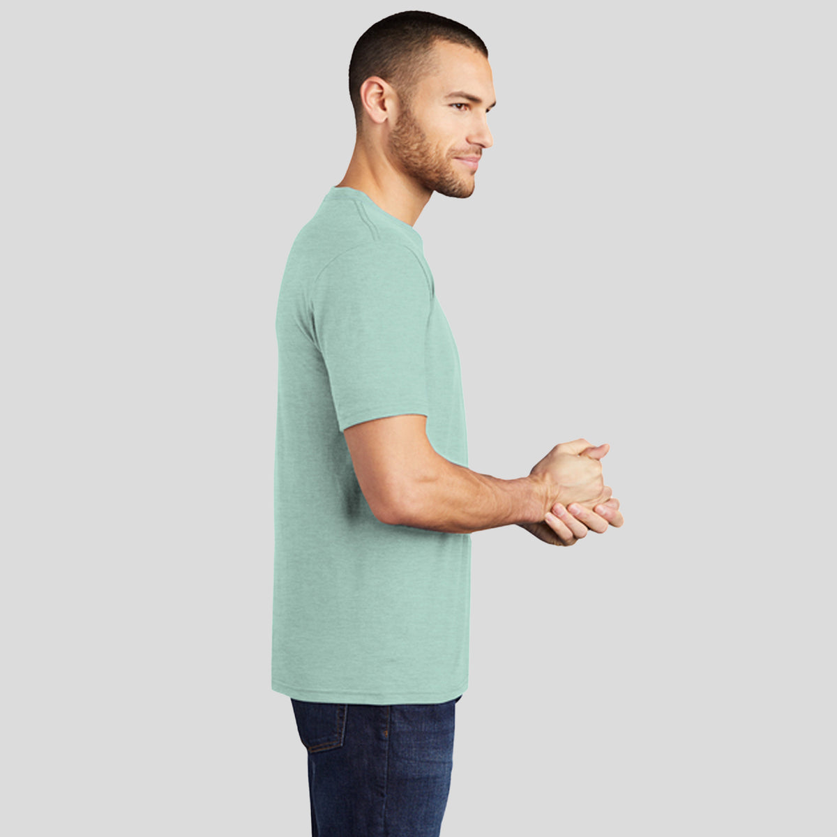 Perfect Triยฎ Tee | Heathered Dusty Sage