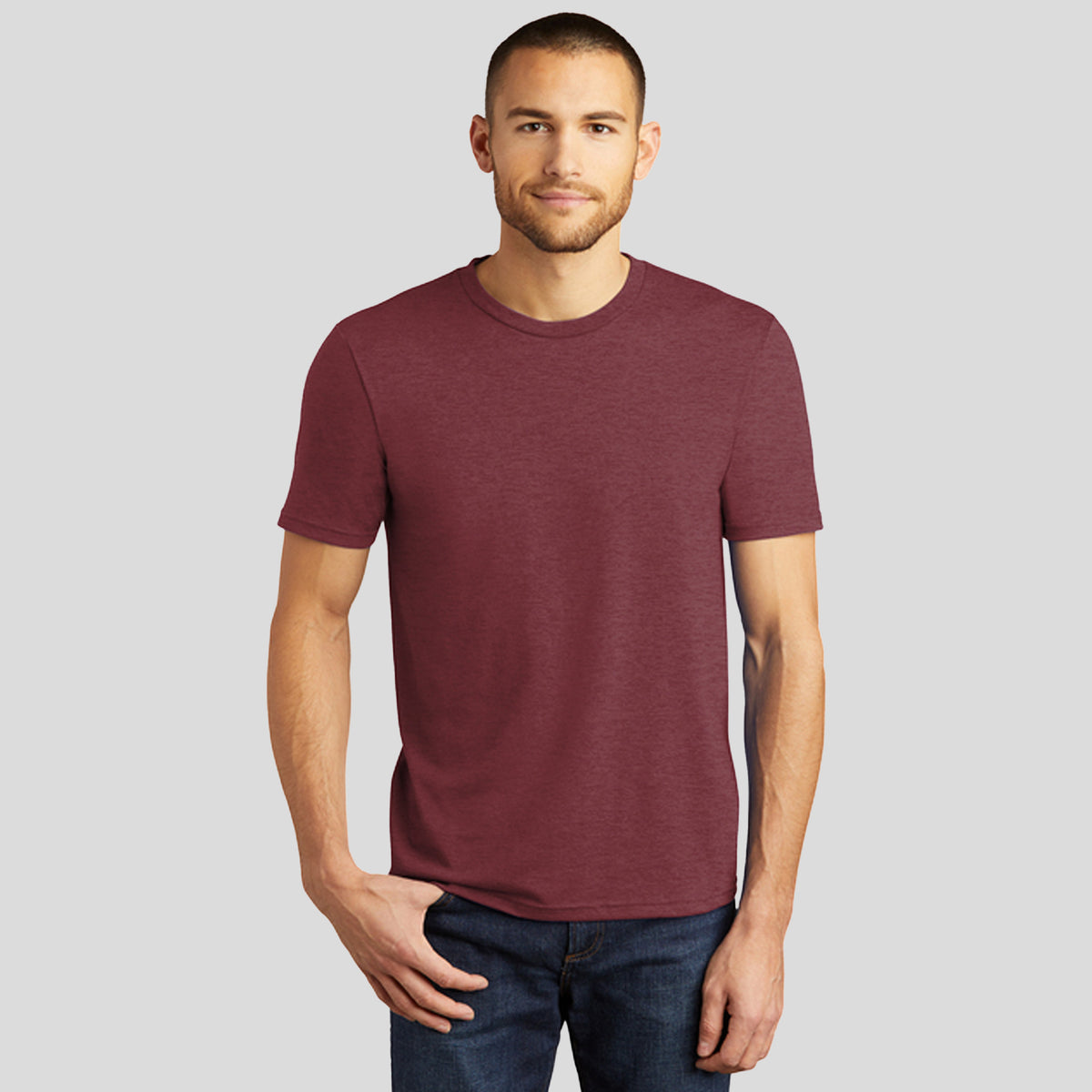 Perfect Triยฎ Tee | Maroon Frost