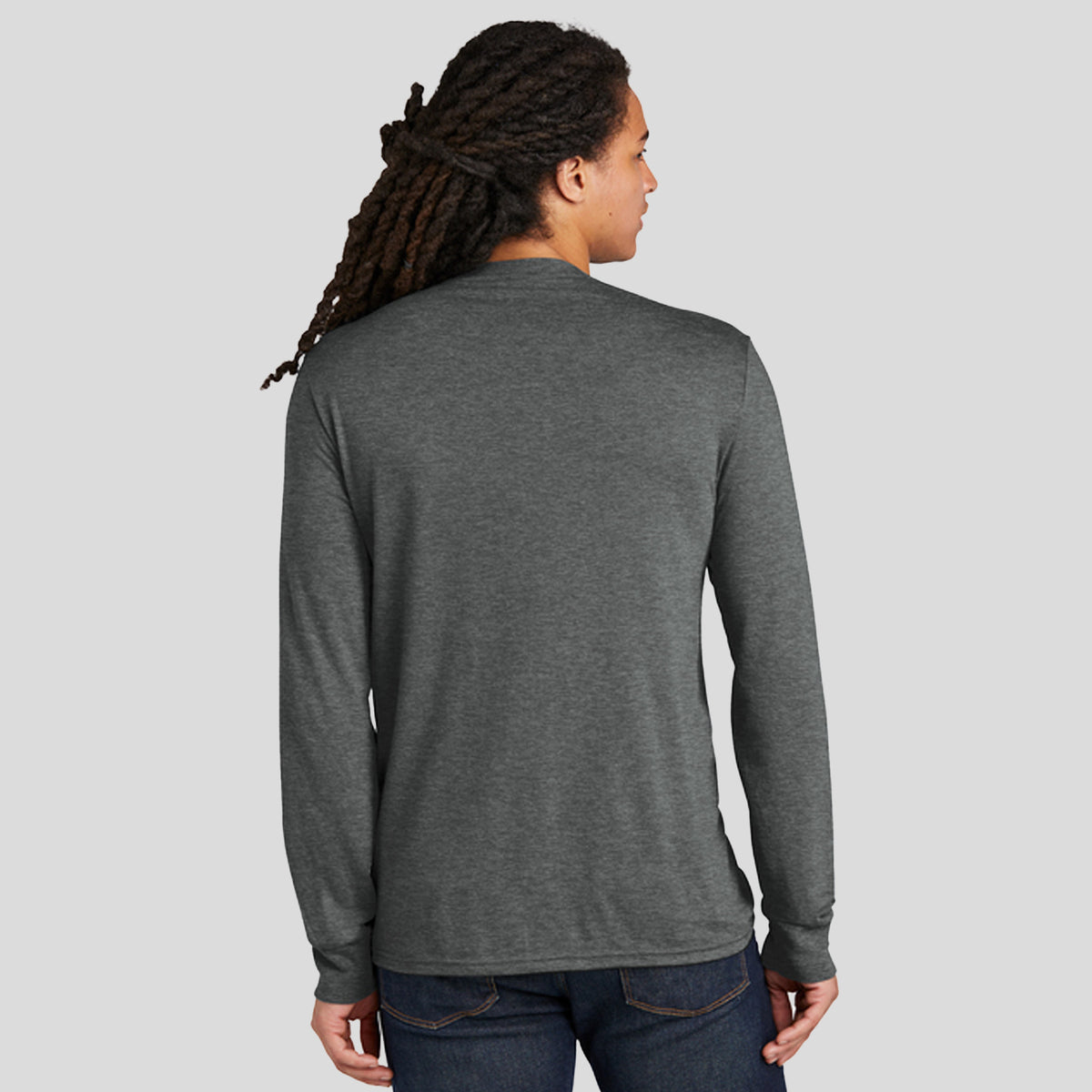 Perfect Triยฎ Long Sleeve Tee | Heathered Charcoal