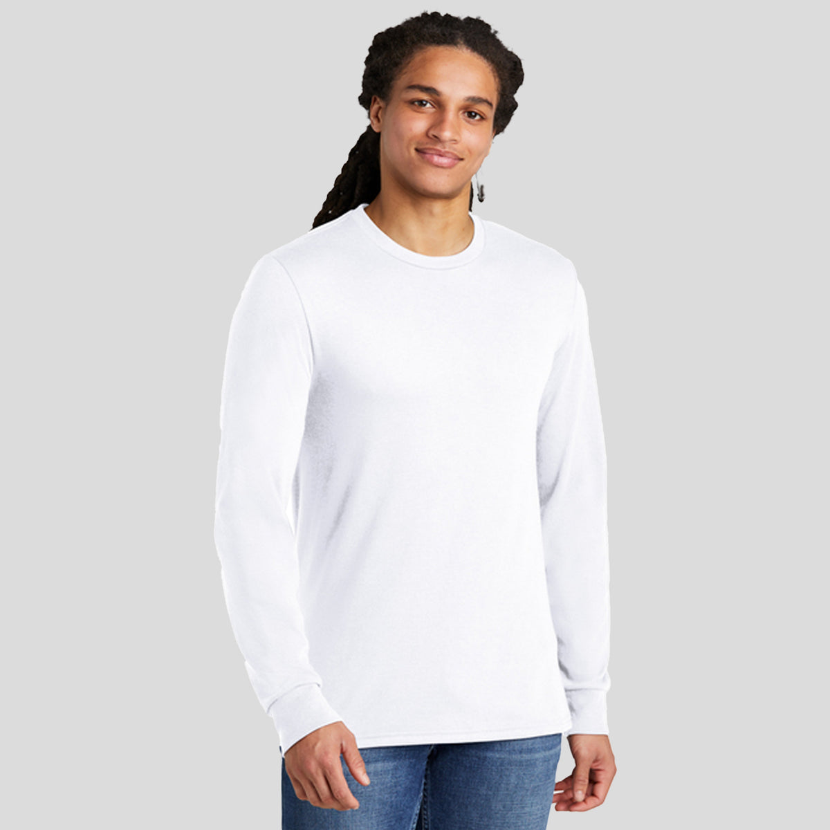 Perfect Triยฎ Long Sleeve Tee | White