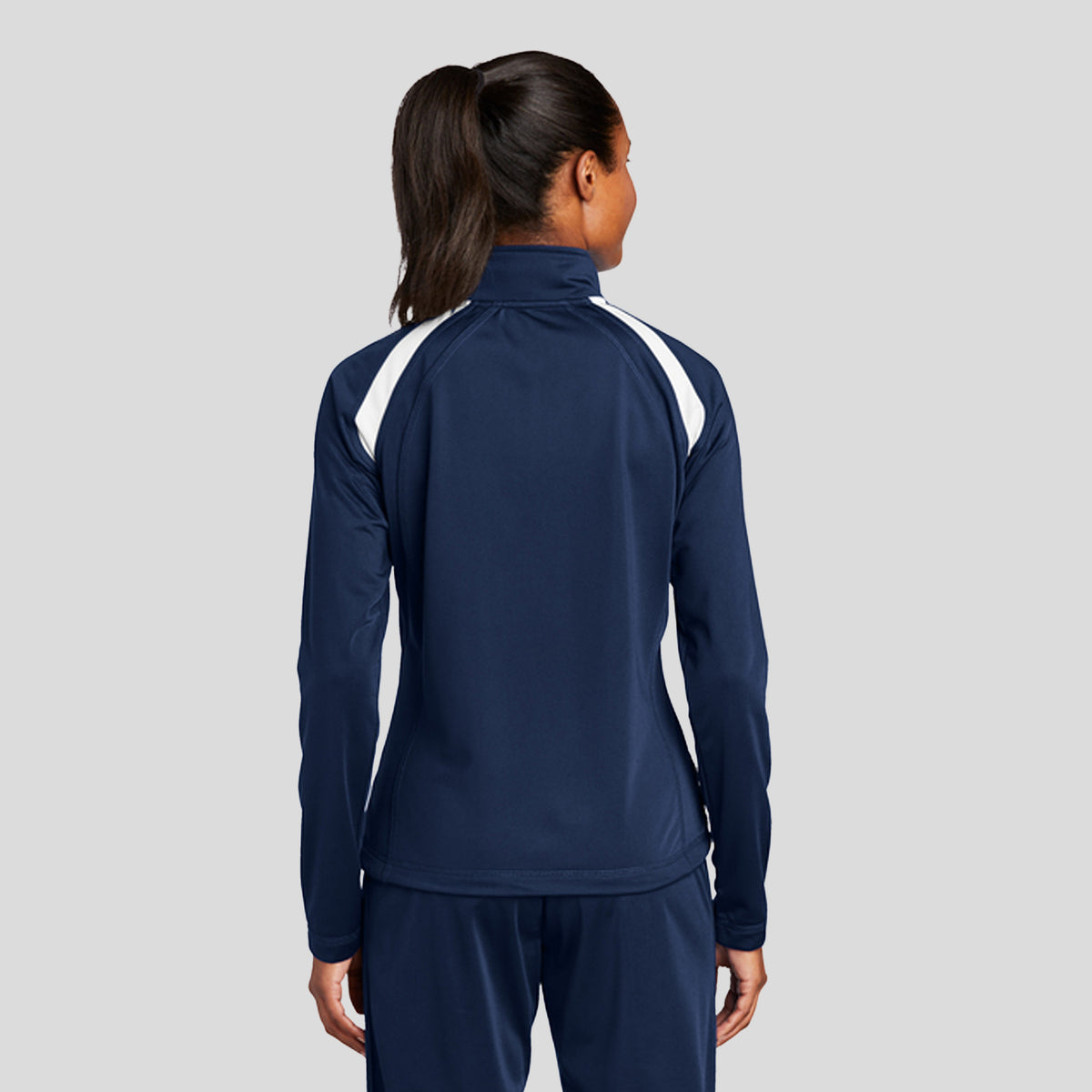 Women's Tricot Track Jacket | True Navy/White