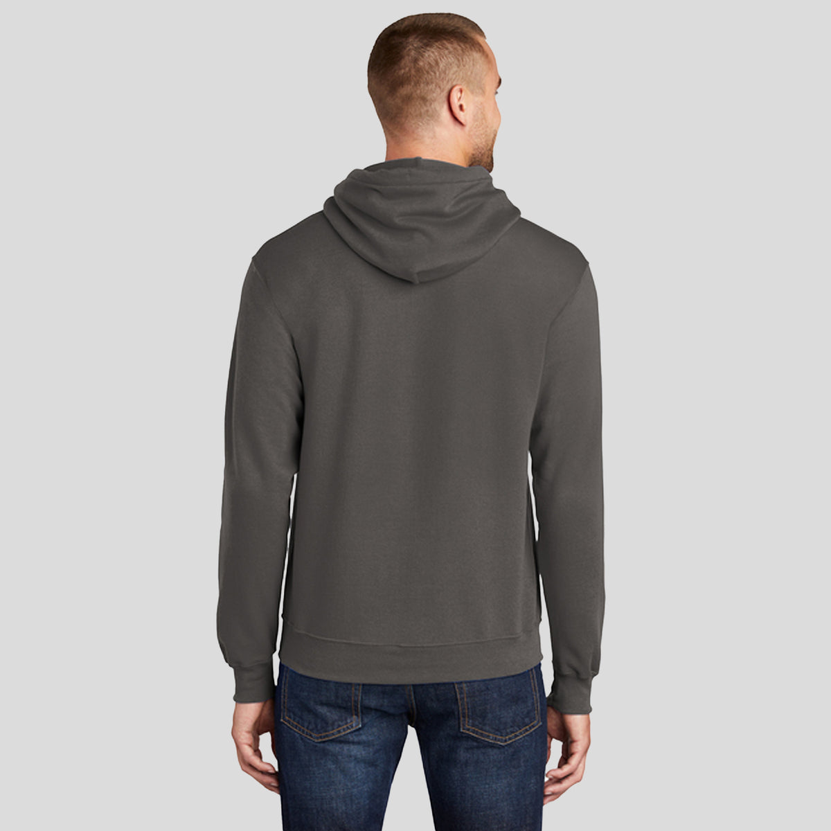 Tall Core Fleece Pullover Hooded Sweatshirt | Charcoal