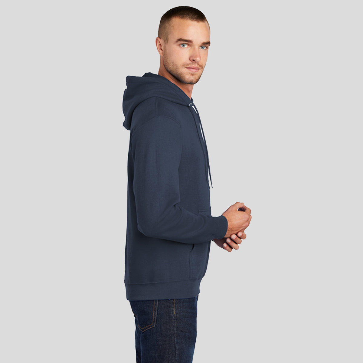Tall Core Fleece Pullover Hooded Sweatshirt | Navy