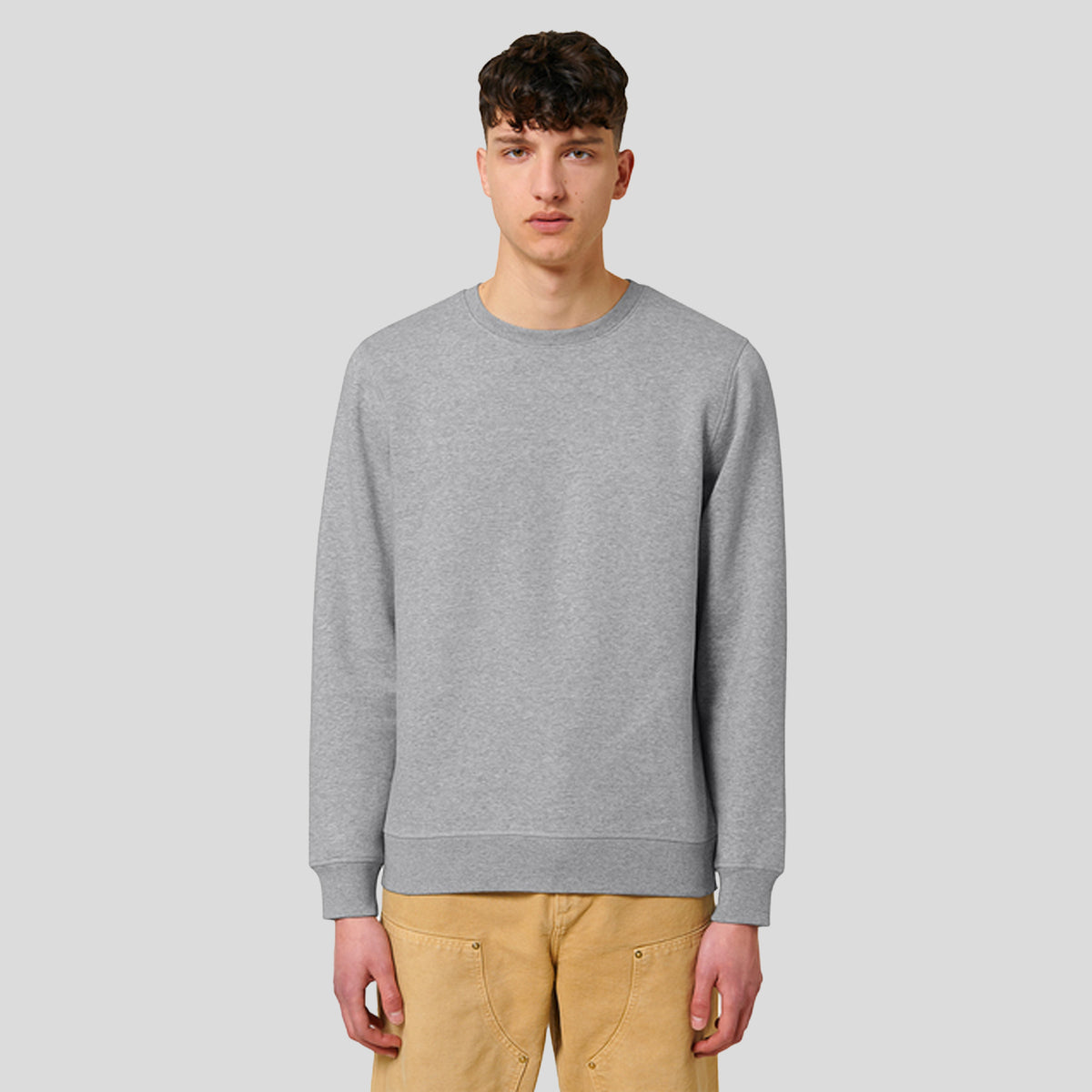 Unisex Roller Crewneck Sweatshirt | Heather Grey