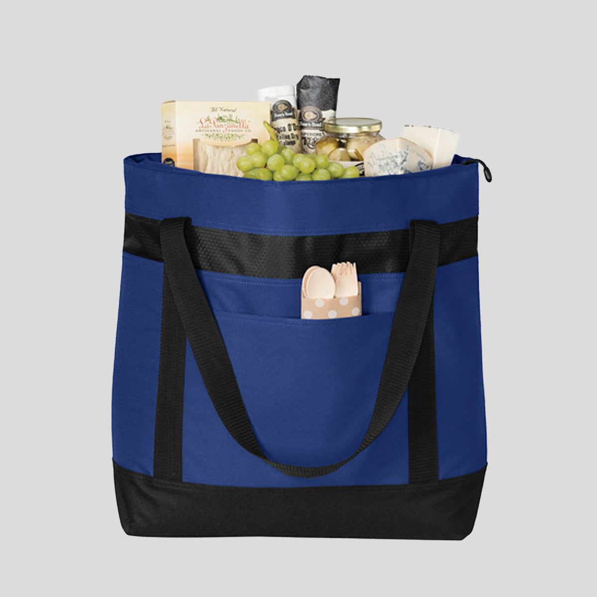 Large Tote Cooler | True Royal/Black