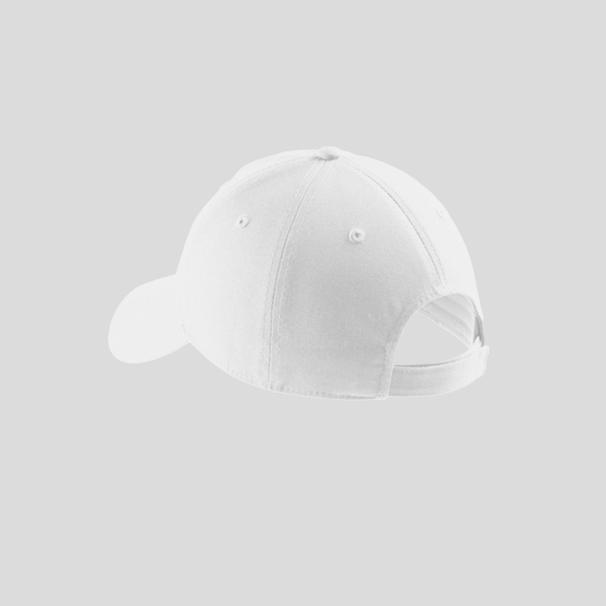 Soft Brushed Canvas Cap | White