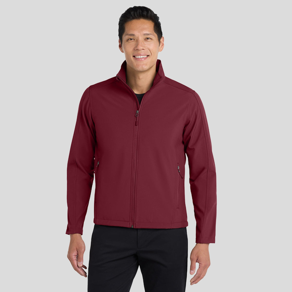 Men's Core Soft Shell Jacket | Maroon