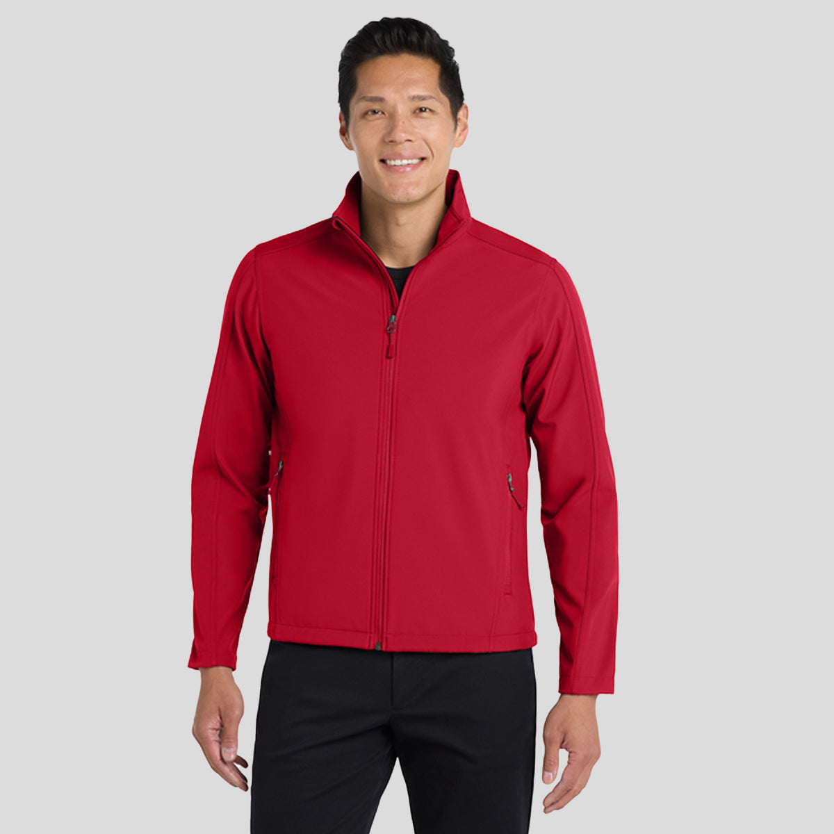Men's Core Soft Shell Jacket | Red