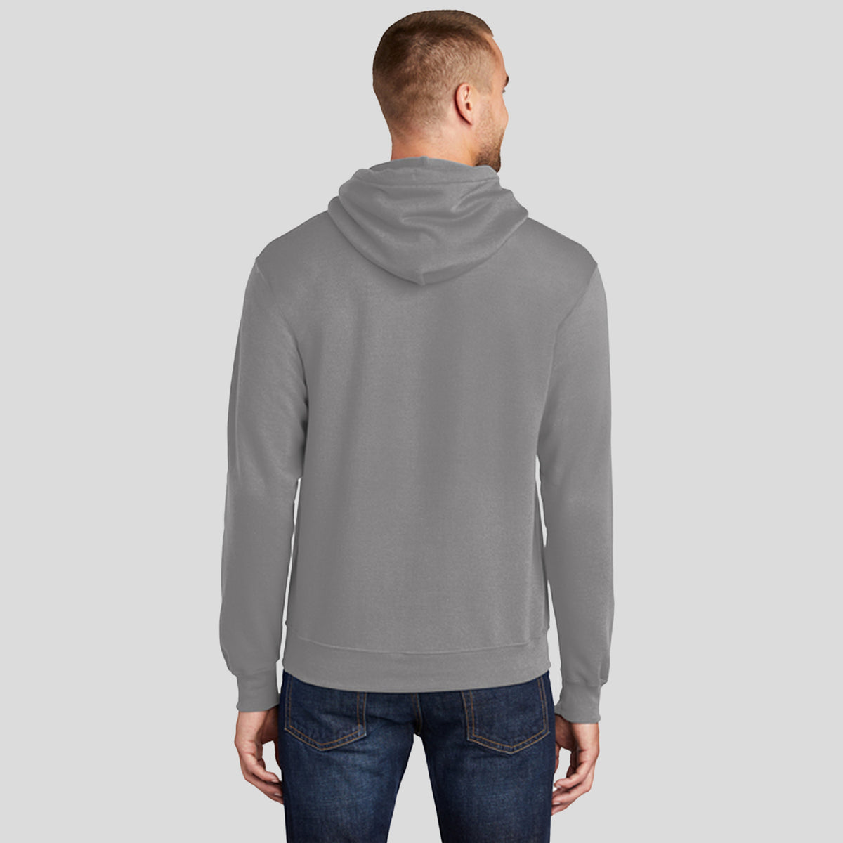 Core Fleece Pullover Hooded Sweatshirt | Medium Grey