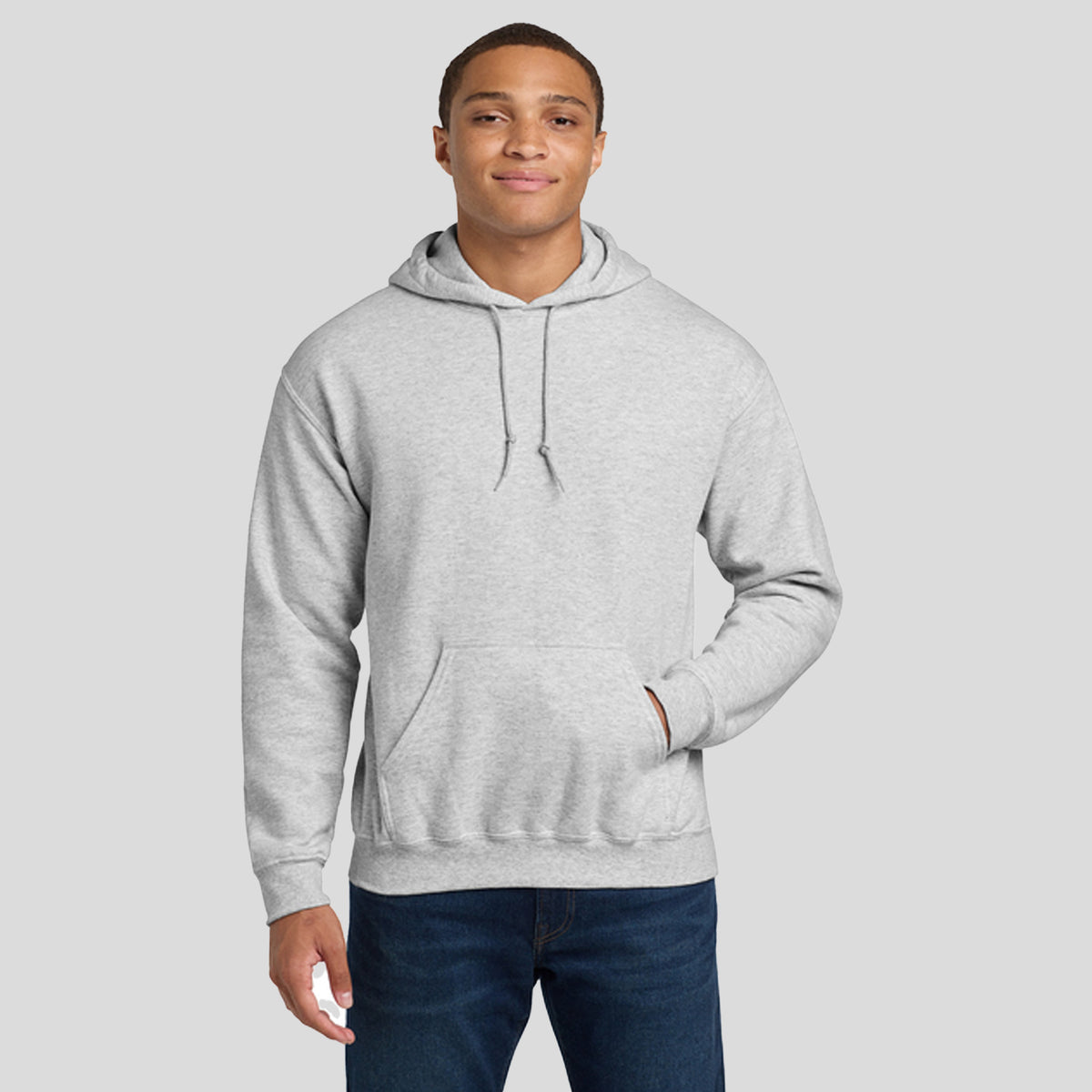 Heavy Blendβ’ Hooded Sweatshirt | Ash