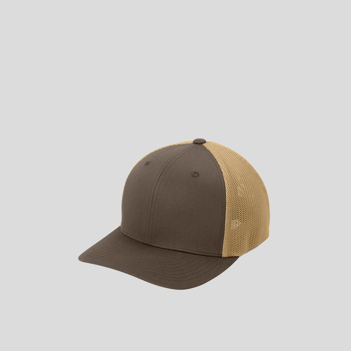 Flexfitยฎ Mesh Back Cap | Brown/Khaki