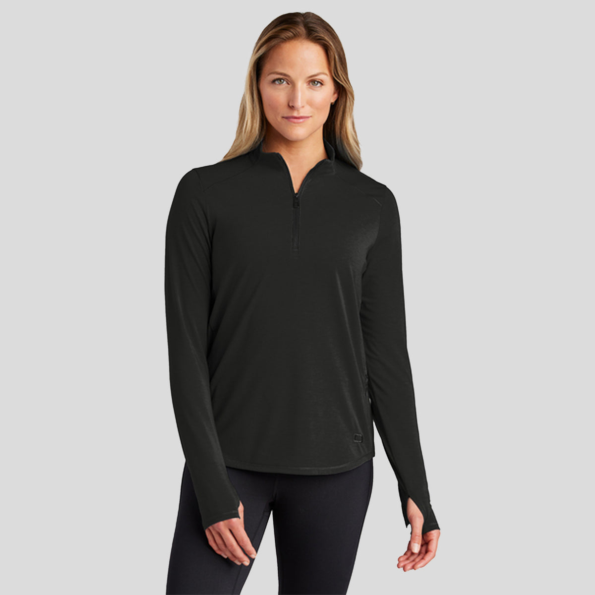 Women's Motion 1/4-Zip | Blacktop