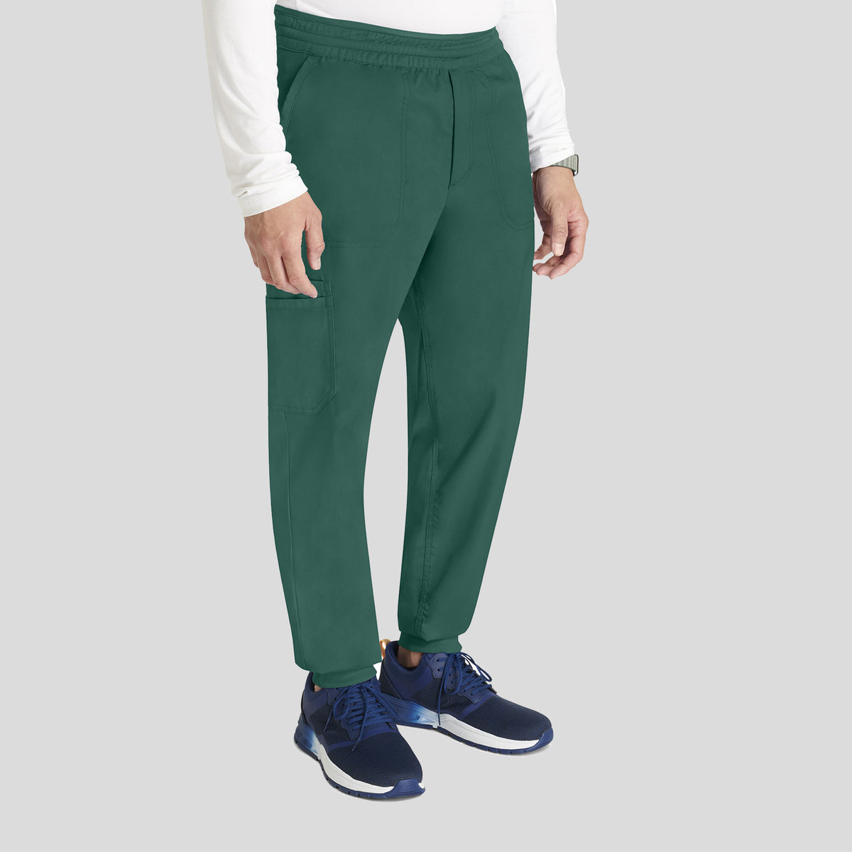 Men's Mesh Trim Jogger Scrub Pant | Hunter