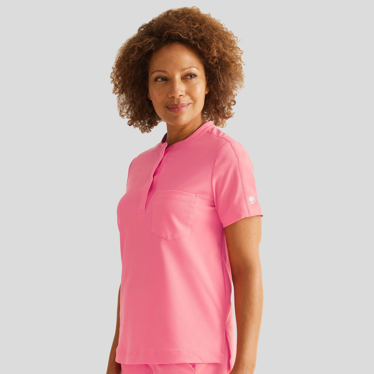 Women's Kate Scrub Top | French Pink