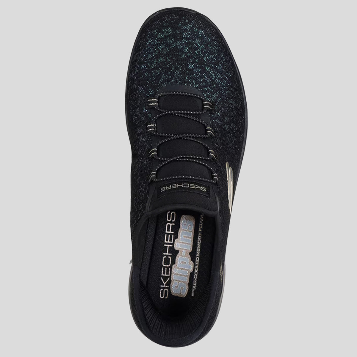 Skechers Slip-ins: Summits - Lunar Glow | Black/Gold