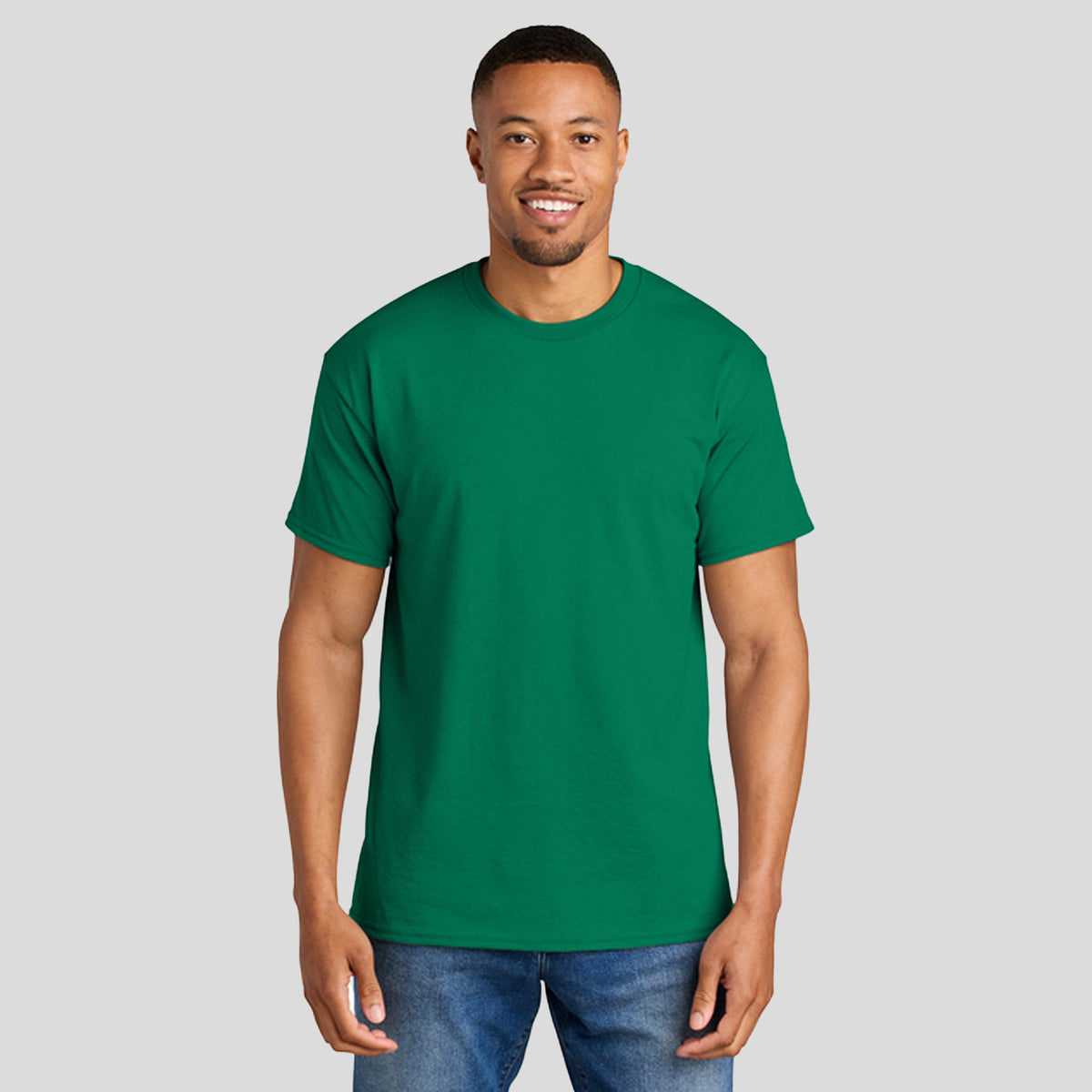Gildan® DryBlend® 50 Cotton/50 Poly T-Shirt | Kelly Green
