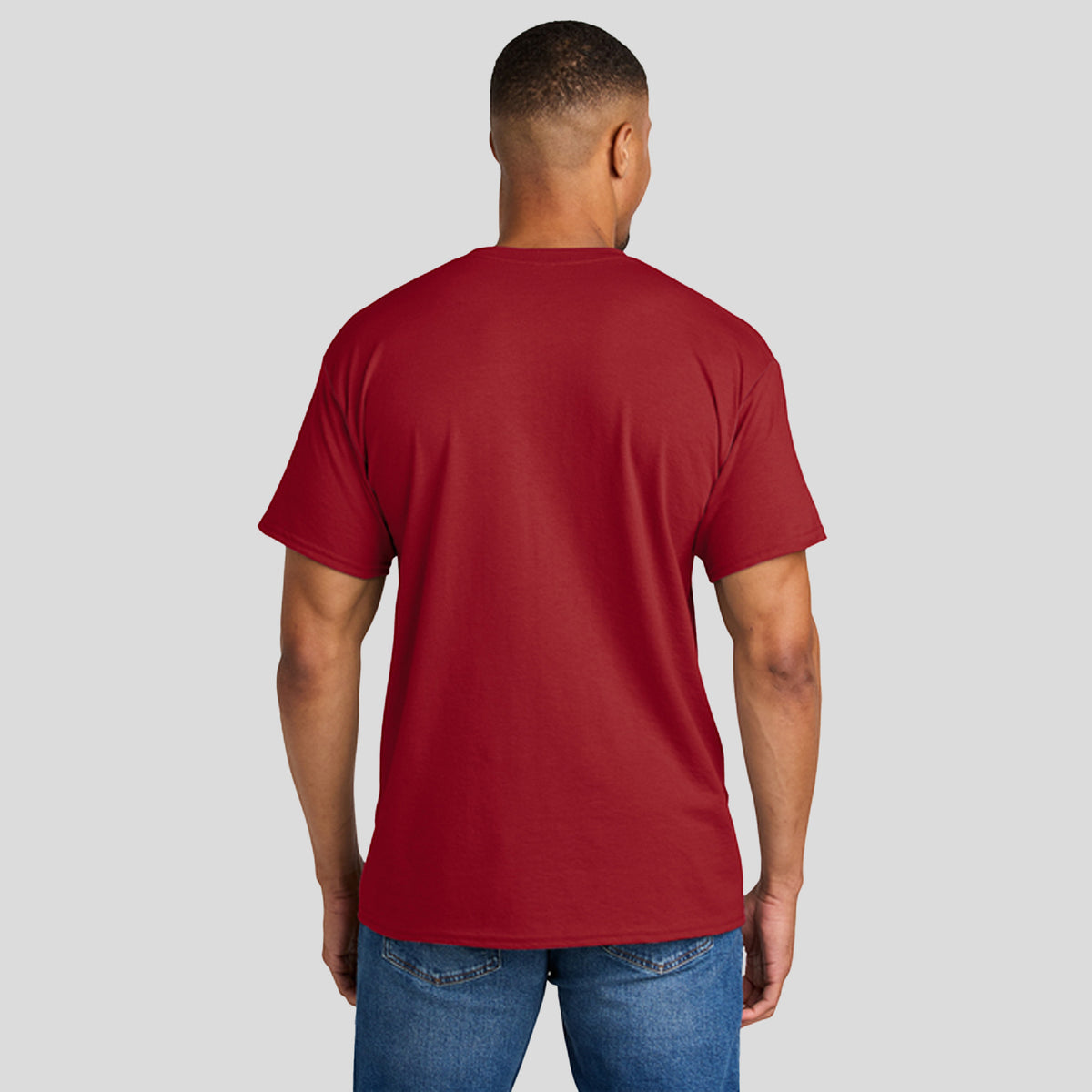 Gildan® DryBlend® 50 Cotton/50 Poly T-Shirt | Scarlet Red