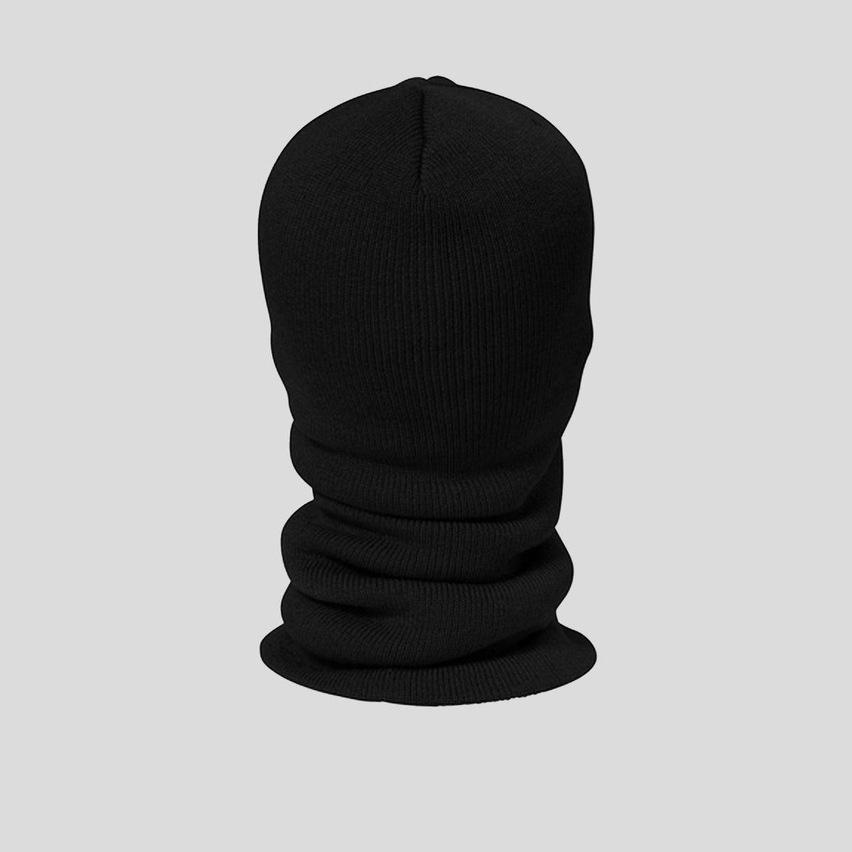 Knit Insulated Face Mask | Black
