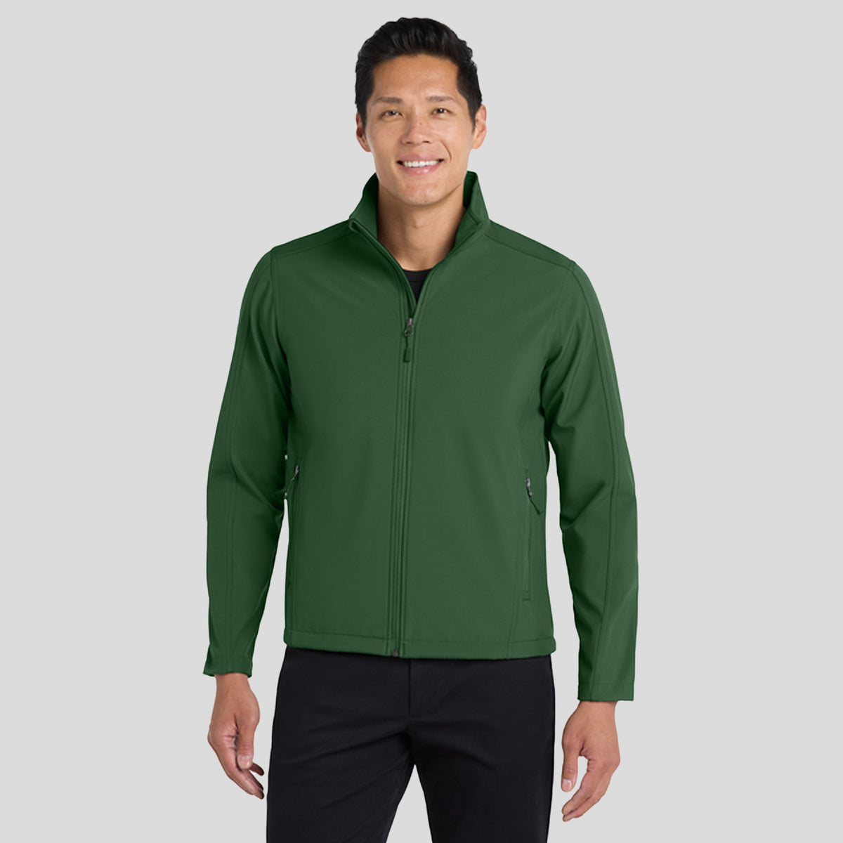 Men's Core Soft Shell Jacket | Forest Green