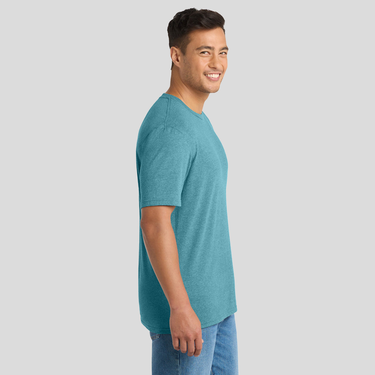 Tri-Blend Tee | Vivid Teal Heather