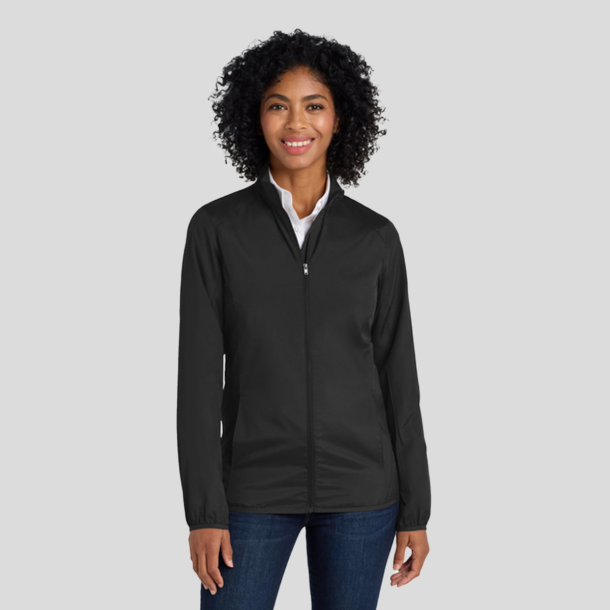 Women's Zephyr Full-Zip Jacket | Black