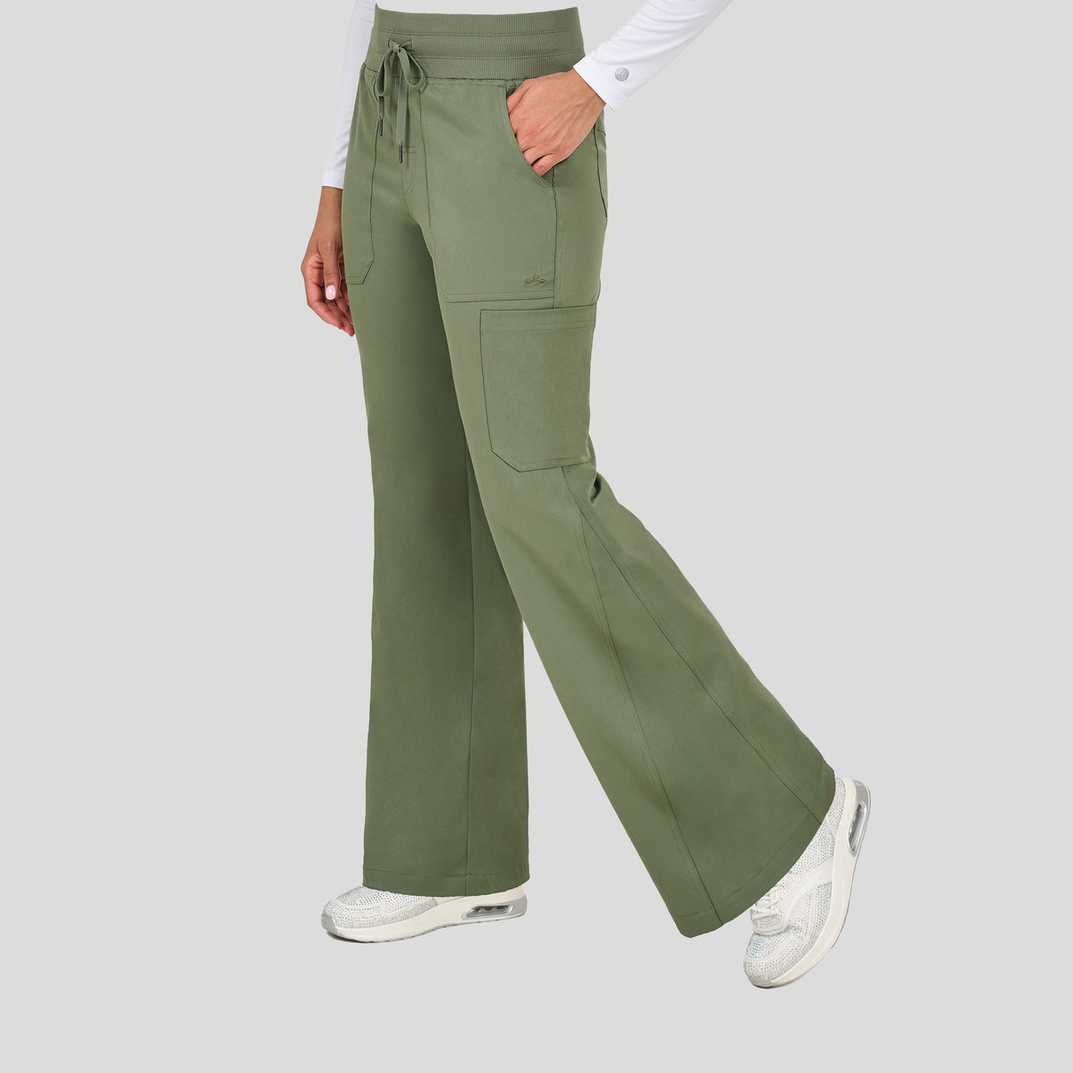 Avery Wide-Leg Pant | Olive
