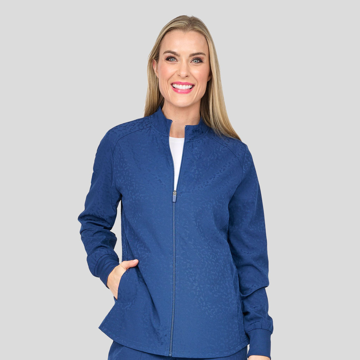 Cheetah Warm-Up Jacket | Navy